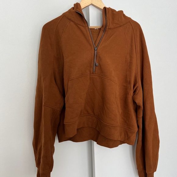 lululemon athletica Tops - Lululemon Scuba Oversized Funnel Neck Half-Zip